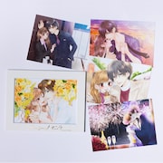 「『コーヒー＆バニラ』卓上複製原画セット」の絵柄。