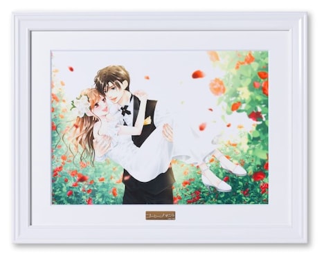 「『コーヒー＆バニラ』直筆サイン入り複製原画」