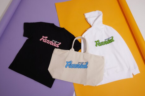 ファンロードとSuperGroupiesのコラボグッズ。