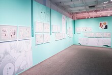 第2章より、「思い、思われ、ふり、ふられ」のエリア。 (c)咲坂伊緒／集英社