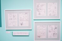 第2章より、「思い、思われ、ふり、ふられ」のエリア。 (c)咲坂伊緒／集英社