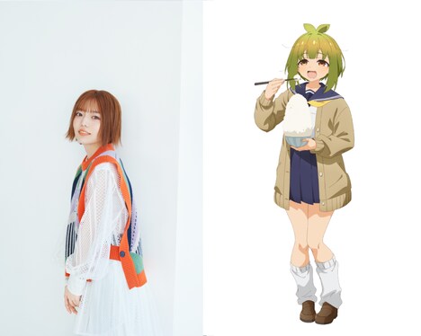 左から和泉風花、馬車芽めめ。