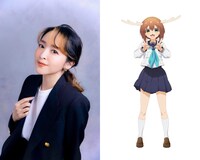 左から潘めぐみ、鹿乃子のこ。