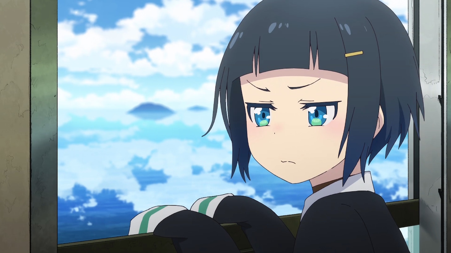 TVアニメ「終末トレインどこへいく？」東雲晶キャラクターPVより。
