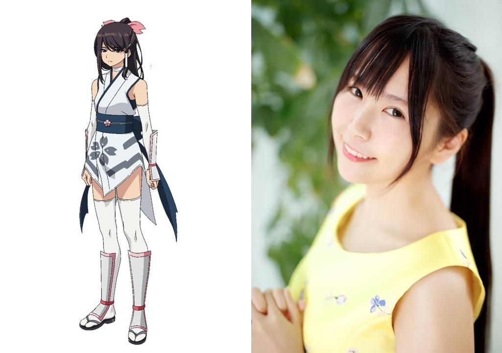 天王寺曖（CV：小岩井ことり）。霜賀の里出身の忍びでお姫様。世俗に疎く虚弱体質だが、忍術の扱いはピカイチ。愛用の刀「心刀・無垢」を常に持ち歩いており、里から家出中の身。