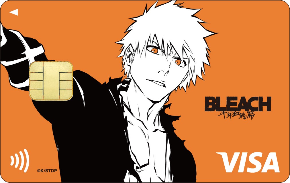 TVアニメ「BLEACH 千年血戦篇」をモチーフにしたエポスカード。