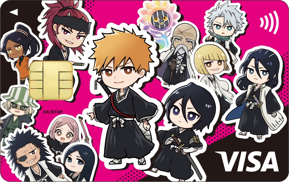 TVアニメ「BLEACH 千年血戦篇」をモチーフにしたエポスカード。