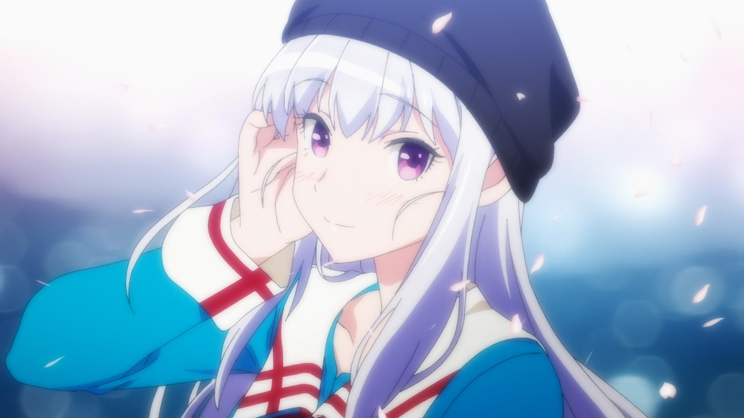 TVアニメ「日本へようこそエルフさん。」ティザーPVより。 (c)まきしま鈴木・ホビージャパン／「日本へようこそエルフさん。」製作委員会