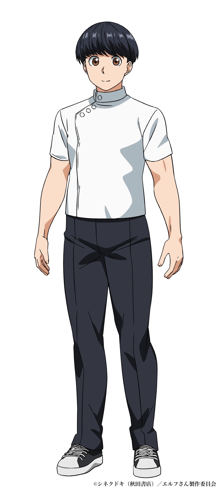直江友厚（CV：石井孝英） (c)シネクドキ（秋田書店）／エルフさん製作委員会