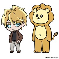 玲尾彰人（CV：浪川大輔）、ライオンのの着ぐるみ姿の玲尾彰人。