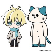 玲尾諒（CV：山下大輝）、ネコの着ぐるみ姿の玲尾諒。