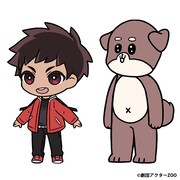 狗城健太郎（CV：宮野真守）、イヌの着ぐるみ姿の狗城健太郎。 (c)劇団アクターZOO