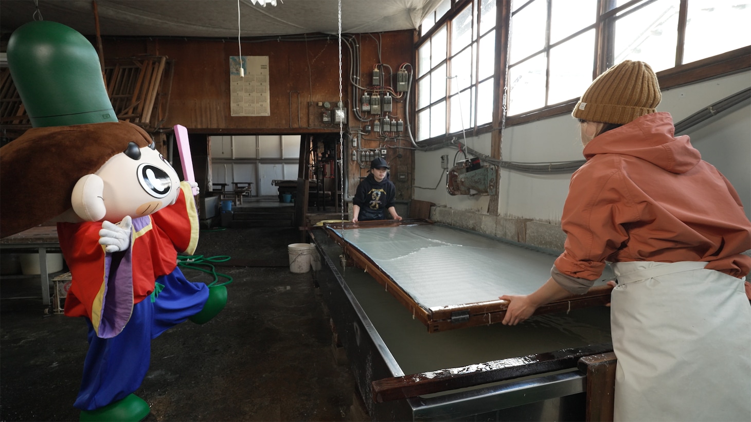 コラボ番組「平安ツアーでおじゃる」の「福井編」より。