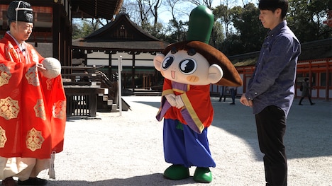 コラボ番組「平安ツアーでおじゃる」の「京都編」より。