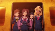 TVアニメ「終末トレインどこへいく?」PV第3弾の場面カット。