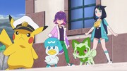 アニメ「ポケットモンスター」第2章の場面カット。