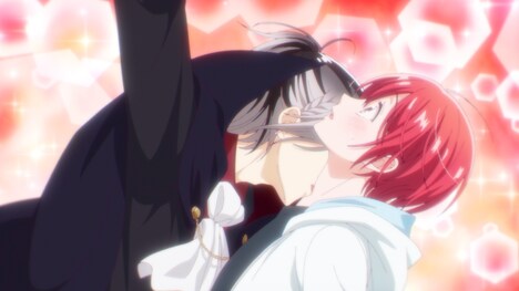 TVアニメ「ヴァンパイア男子寮」本PVの場面カット。