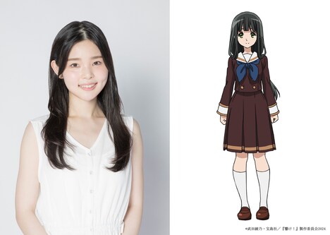 陶山恵実里、新1年生・義井沙里。