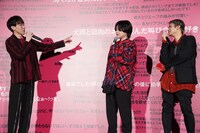 「劇場版ハイキュー!! ゴミ捨て場の決戦」公開御礼音駒舞台挨拶の様子。