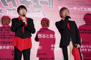 「劇場版ハイキュー!! ゴミ捨て場の決戦」公開御礼音駒舞台挨拶の様子。