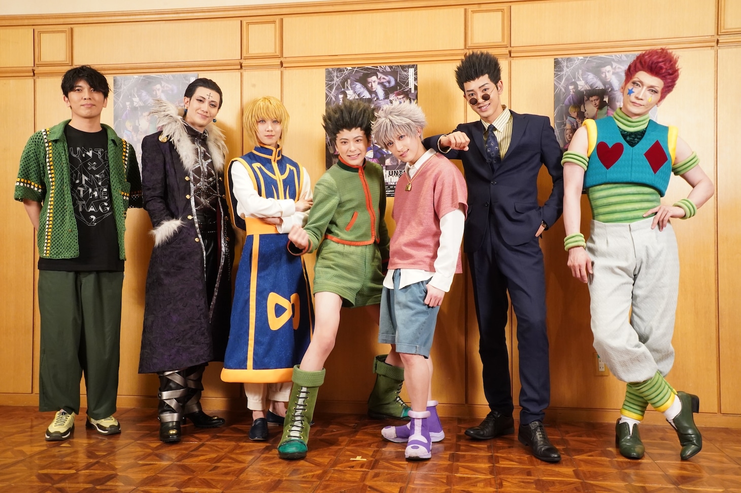 「『HUNTER×HUNTER』THE STAGE 2」会見の様子。