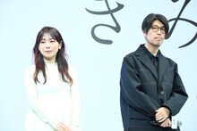 山田尚子監督、川村元気プロデューサー。
