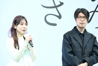 山田尚子監督、川村元気プロデューサー。