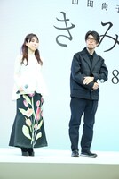山田尚子監督、川村元気プロデューサー。