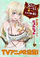 TVアニメ「Sランクモンスターの《ベヒーモス》だけど、猫と間違われてエルフ娘の騎士（ペット）として暮らしてます」ティザービジュアル (c)東雲太郎・銀翼のぞみ・夜ノみつき／白泉社／ベヒ猫製作委員会