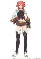 ミアンヌ（CV：豊口めぐみ）。クレイス王国を守護する【六聖】のうちの1人。「狩人」（ハンター）最高位の二つ名【弓聖】を授与されており、王都の「狩人」養成所の教官も務めている。 (c)鍋敷/アース・スター エンターテイメント/俺は全てを【パリイ】する製作委員会