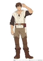 ノール（CV：濱野大輝）。冒険者に憧れるも、12歳のときに「全てにおいて、一切の才能がない」と判定されてしまう。しかし夢を諦めず、山に籠って【パリイ】のスキルを磨き続けた結果、千の剣を弾けるまでに成長する。実はとんでもない能力の持ち主だが自分だけがそれに気づいておらず、現在は最低ランクでギルドに登録をして、日々街の雑用をこなしている。 (c)鍋敷/アース・スター エンターテイメント/俺は全てを【パリイ】する製作委員会