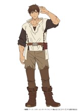 ノール（CV：濱野大輝）。冒険者に憧れるも、12歳のときに「全てにおいて、一切の才能がない」と判定されてしまう。しかし夢を諦めず、山に籠って【パリイ】のスキルを磨き続けた結果、千の剣を弾けるまでに成長する。実はとんでもない能力の持ち主だが自分だけがそれに気づいておらず、現在は最低ランクでギルドに登録をして、日々街の雑用をこなしている。 (c)鍋敷/アース・スター エンターテイメント/俺は全てを【パリイ】する製作委員会