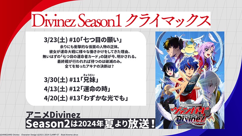 「ブシロードTCG戦略発表会2024 開幕」のスライド。