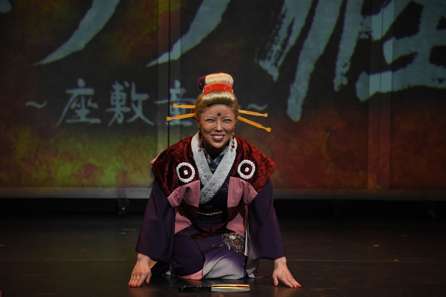 舞台「モノノ怪～座敷童子～」ゲネプロより。