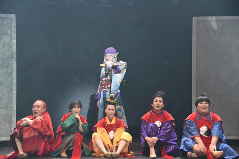 舞台「モノノ怪～座敷童子～」ゲネプロより。