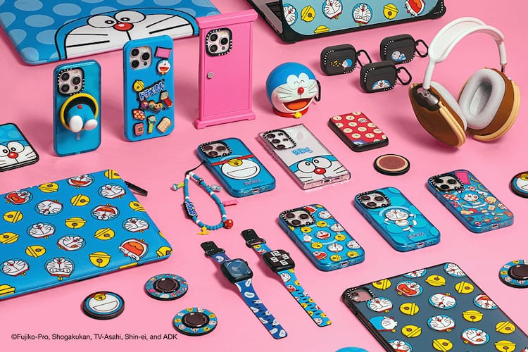 ドラえもん×CASETiFY、どこでもドアのスマホケースやどら焼き  
