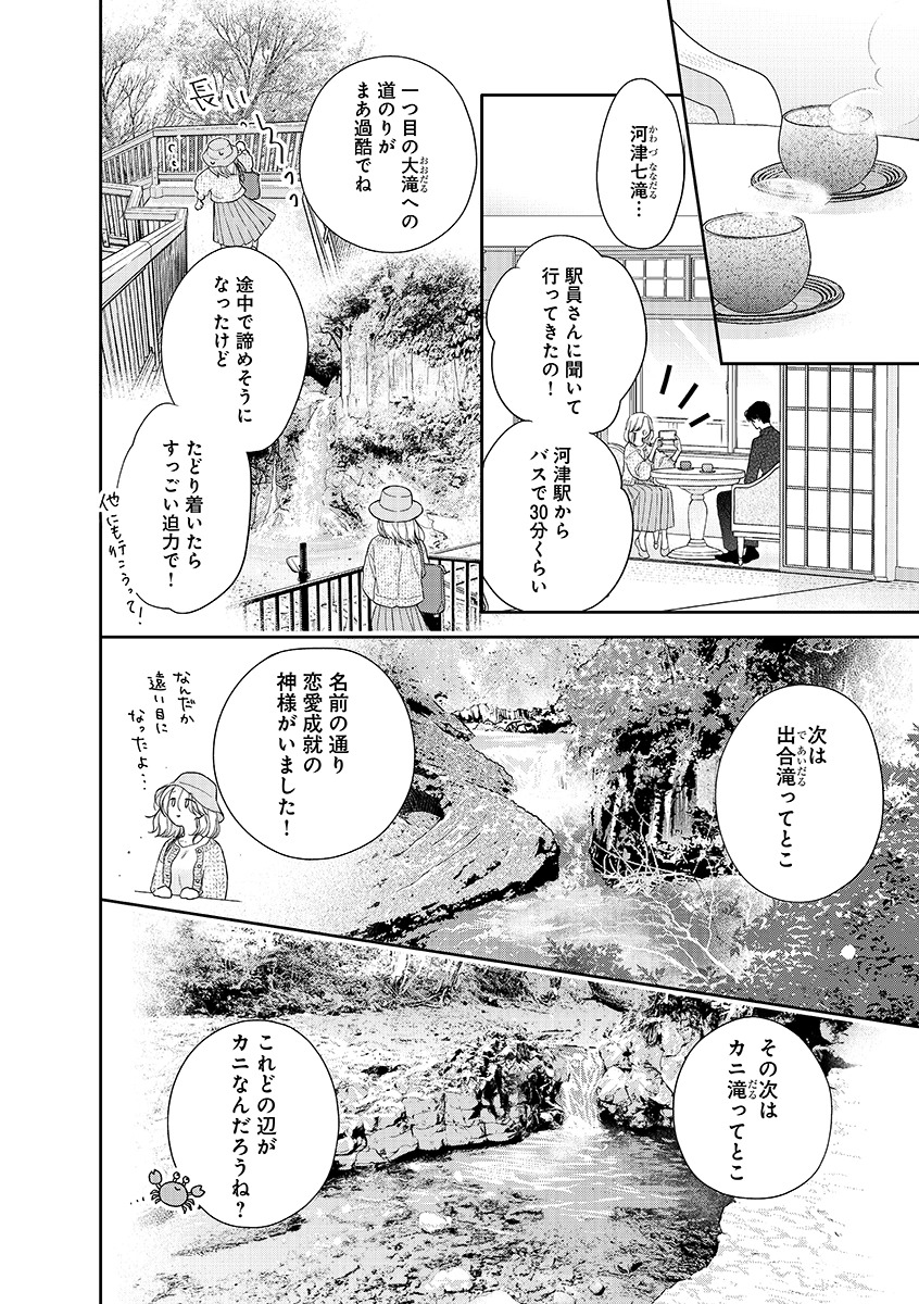 「旅は愛いもの甘いもの」より。