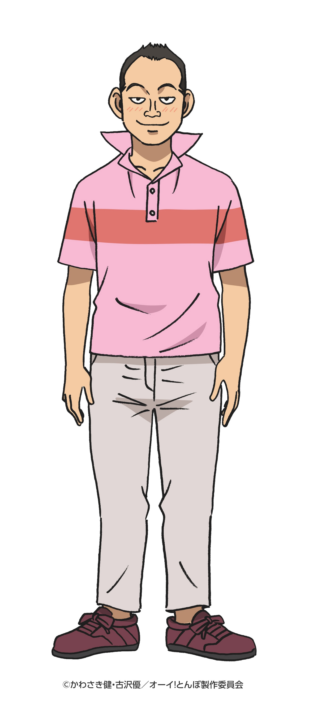 ブンペイ（CV：榎木淳弥）。島の出張所職員。ゴルフの腕前はイマイチで、“ゴロフ”と周りにからかわれている。洋子に恋心を抱いており、アプローチするも、いつも空回りしている。