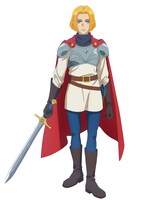 ルーク・ブレイブハート（CV：浦和希）。映画「滅びゆく物語」の主人公で、伝説の勇者。光の国出身。勇者の家系に生まれ、代々受け継いできたキングブレイブソードを武器に、幼い頃から戦いの訓練を受けてきた。ヴォイド討伐のため、各国から集められた精鋭集団・ナインソルジャーの中心的存在。