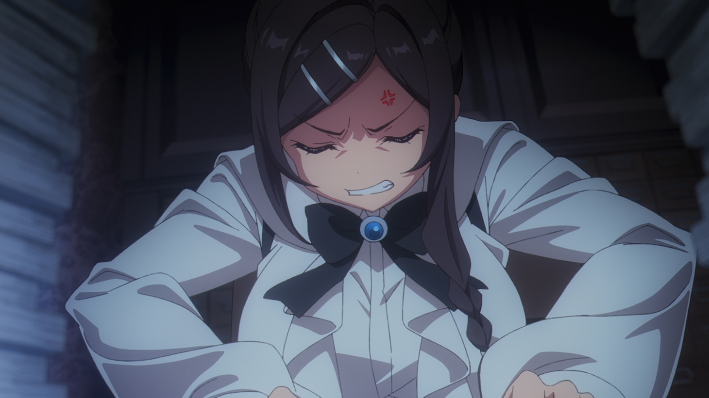 TVアニメ「ギルドの受付嬢ですが、残業は嫌なのでボスをソロ討伐しようと思います」ティザーPVより。