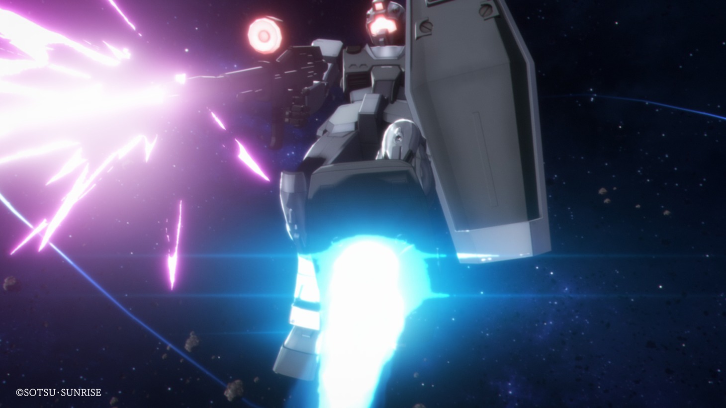 「機動戦士ガンダム: 銀灰（ぎんかい）の幻影」ティザーPVより。