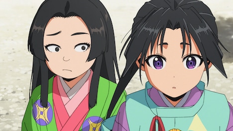 TVアニメ「逃げ上手の若君」ショートPV第1弾より。