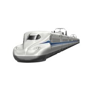 東海道新幹線・山陽新幹線「のぞみ」のイラスト。