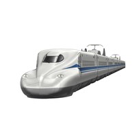 東海道新幹線・山陽新幹線「のぞみ」のイラスト。