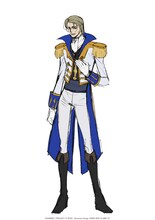 ヴァルター（CV：加瀬康之）。アインベルクのシュヴァルツリッター「黒のビショップ（シュヴァルツ・ビショップ）」。主に忠実に仕える騎士。 (c)SUNRISE／PROJECT G-ROZE　Character Design (c)2006-2024 CLAMP・ST