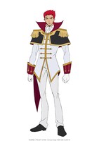 グラン（CV：小野友樹）。アインベルクのシュヴァルツリッター「黒のポーン（シュヴァルツ・ポーン）」。ナイトメアフレームの操縦に長ける。 (c)SUNRISE／PROJECT G-ROZE　Character Design (c)2006-2024 CLAMP・ST