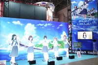 松竹ブースの様子。