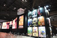 TOHO animataionブースの様子。