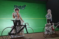 MIXI_ANIMEブースの様子。