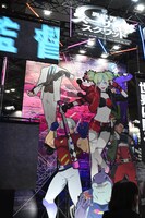 ワーナー ブラザース ジャパンブースの様子。